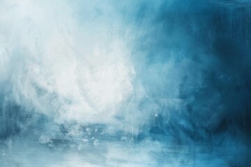 Wall Mural - Abstract gradient smooth Blurred Watercolor Silver Blue background image