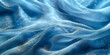 Enchanted Blue Chiffon Waves
