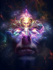 Wall Mural - magic of the mind