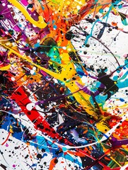 Wall Mural - abstract colorful background