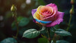 Rose bud drop macro