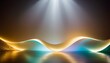 Lights on dance floor art website backdrop design, AI generated