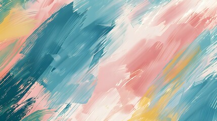 Poster - Brush strokes background