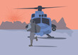 helicopter flying in the sky/ ,soldier