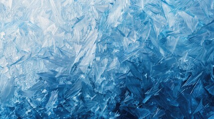 Poster - Detailed close up of a blue and white painting, suitable for art and design projects