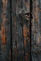 Aufkleber - Detailed shot of a piece of wood, suitable for backgrounds or textures