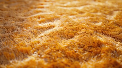 Poster - Detailed view of yellow carpet, suitable for interior design projects