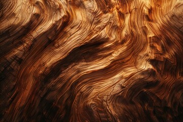 Aufkleber - Detailed view of a textured wood grained surface, suitable for backgrounds and textures