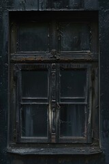 Aufkleber - A cat sitting in a window sill, perfect for home decor