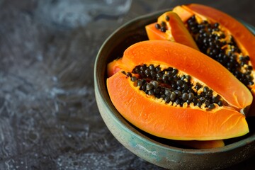 Sticker - Smoothie made with papaya