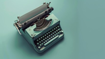 Poster - A Classic Vintage Typewriter
