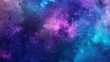 Colorful galaxy nebula with stars, suitable for wallpapers and creative design