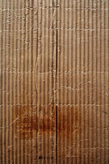 Poster - Close up of weathered wooden wall with peeling paint. Ideal for background or texture use