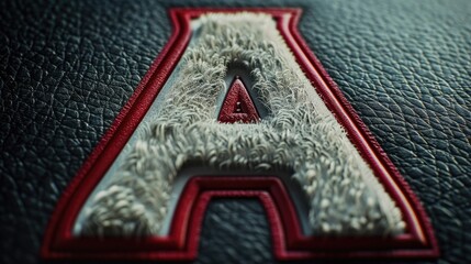 Poster - Detailed close up of the letter 