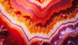 Vibrant Agate: Abstract Background of Nature's Gemstone Splendor