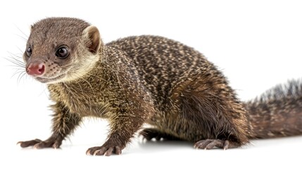 Aufkleber - Close up of a small animal on a white surface. Suitable for various projects