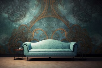 Poster - Elegance in Geometry Intricate Pattern Wallpaper