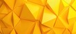 Abstract triangle polygonal gold texture. 3D render. Gold background, low-poly style, business design template, illustration for graphic design, banner or poster