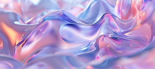 Wall Mural - 3D Pink and Blue Digital Abstract Background, Book, Portfolio, Weeding background, Beauty Salon, Wallpaper