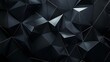 A black premium background features a luxury dark polygonal pattern with silver triangle lines, incorporating low poly gradient shapes and luxury silver platinum lines for rich poster designs