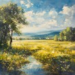 © tonstock - An atmospheric landscape painting emphasizing the mood and ambiance.