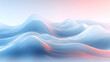 Digital iridescent mountains wave abstract graphic poster web page PPT background