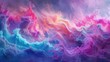 Swirls of vibrant pinks purples and blues collide in a chemical reaction that creates an otherworldly display of color.