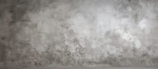 Wall Mural - Close-up view of a concrete floor against a white wall, creating a minimalist industrial space