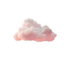 Wall Mural - A cloud gently floating in the sky