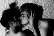© Volodymyr - Sensual kiss. Couple in love kissing. Passionate kiss. Romantic moment. Tender lovers. Couple embrace and kissing. True love. Loving embrace. Dreamy kiss. Romantic gesture. Love in a kiss.