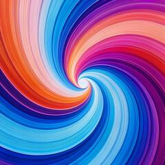 Wall Mural - Abstract colorful spiral background. Vector illustration for your design. EPS10