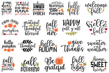Thanksgiving SVG And T-shirt Design Bundle, Thanksgiving SVG Quotes Design t shirt Bundle, Vector EPS Editable Files, can you download this Design Bundle.
