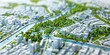 Intricate Miniature Metropolis: A Detailed Model Cityscape Reflecting Urban Planning and Architectural Mastery, Generative AI