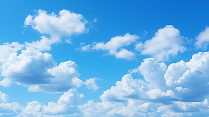 Wall Mural - blue sky with white cloud background. white cloud with blue sky background.