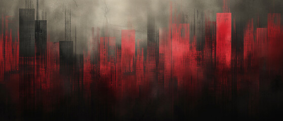 Abstract grunge cyber backdrop in dirty, gritty colours