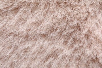 texture of faux fur as background, closeup