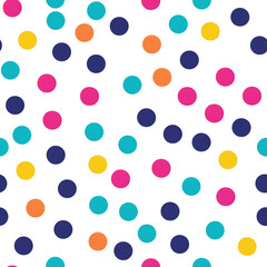 Poster - Polka Dots Seamless Patterns