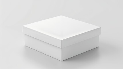 Aufkleber - Isolated white box with a blank interior. Illustration in modern format