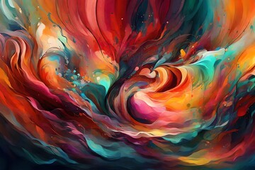 Wall Mural - abstract background with space