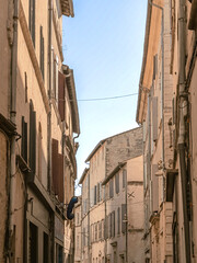 Wall Mural - Discovering the Essence of History: Street View of Old Village Beaucaire 