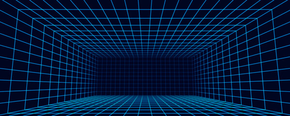 Fototapete - eye, advanced, ai, vision, computer, abstract, background, pattern, vector, business, design, 3d, technology, illustration, light, space, concept, digital, circle, line, black, blue, data, geometric, 