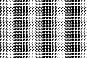 Poster - Abstract black and white textured background pattern.