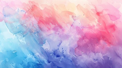 Wall Mural - Watercolor pastel abstract background...