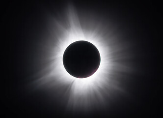 Wall Mural - total solar eclipse corona