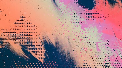 Moder sport backdrop, Dots halftone in two color pattern gradient grunge texture background