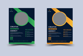 Wall Mural - Brochure design, cover modern layout, annual report, poster, flyer in A4, perfect for creative professional business