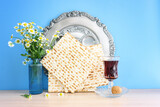 Fototapeta Mapy - Pesah celebration concept (jewish Passover holiday).
