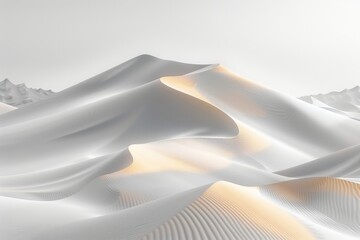 Wall Mural - sand desert dunes of socotra island