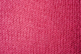 Fototapeta Konie - Close Up of Pink Knitted Material
