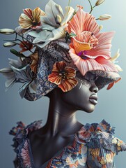 Poster - Fashion Forward Avant-Garde Design Collection - Abstract Contemporary Concept Art